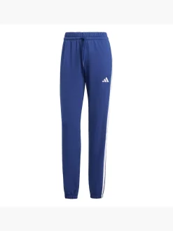 Damen adidas Essentials 3-Streifen French Terry Cuffed Hose