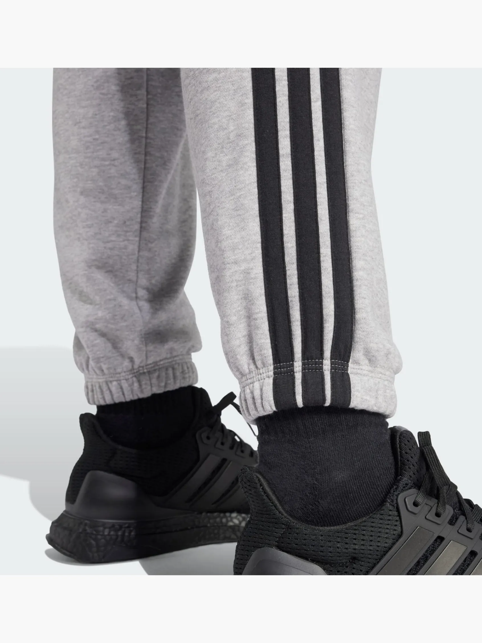 Damen adidas Essentials 3-Streifen French Terry Cuffed Hose