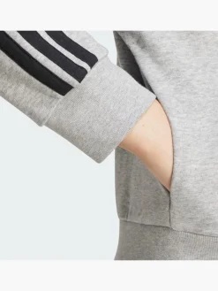 Damen adidas Essentials 3-Streifen French Terry Kapuzenjacke
