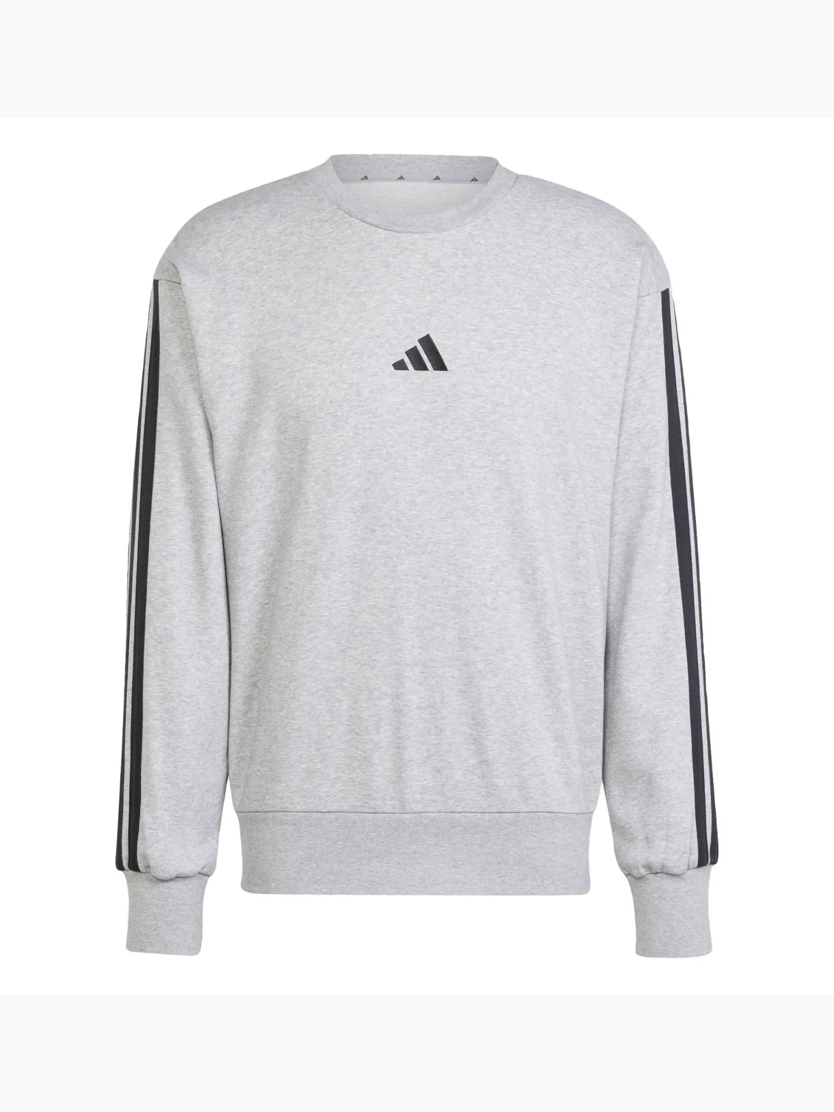 Herren adidas Essentials 3-Streifen French Terry Sweatshirt