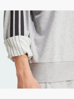 Herren adidas Essentials 3-Streifen French Terry Sweatshirt