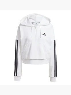 Damen adidas Essentials 3-Streifen French Terry Quarter-Zip Hoodie