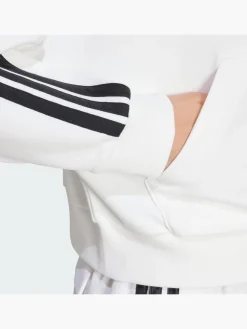 Damen adidas Essentials 3-Streifen French Terry Quarter-Zip Hoodie