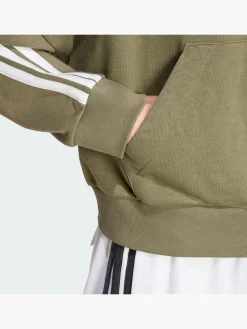 Damen adidas Essentials 3-Streifen French Terry Quarter-Zip Hoodie