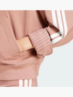 Damen adidas Essentials 3-Streifen French Terry Quarter-Zip Hoodie