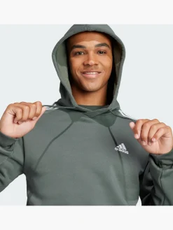 Herren adidas Essentials 3-Streifen Hoodie