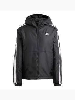 Damen adidas Essentials 3-Streifen Insulated Hooded Jacke