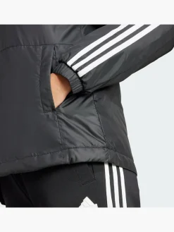 Damen adidas Essentials 3-Streifen Insulated Hooded Jacke