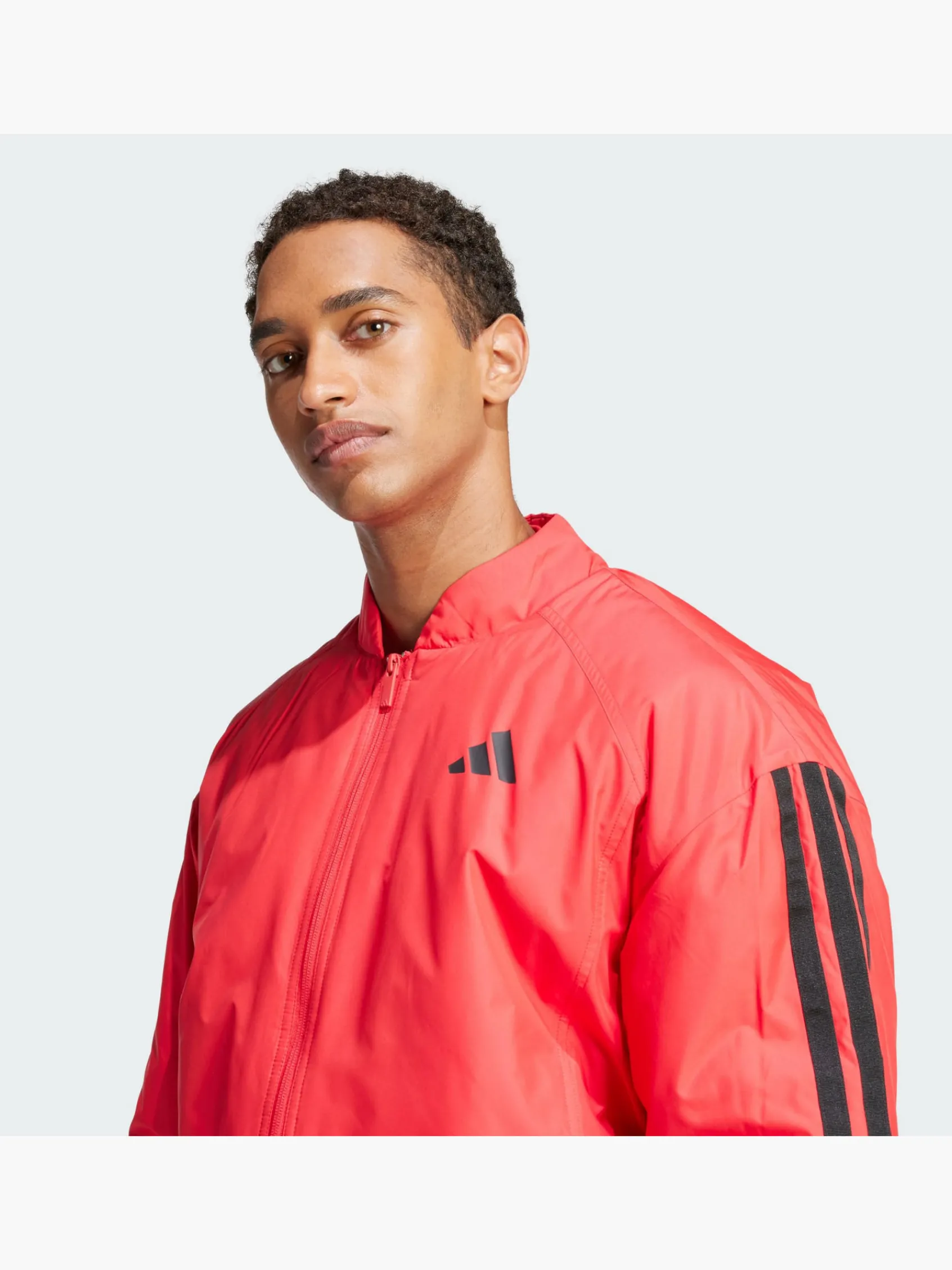 Herren adidas Essentials 3-Streifen Insulated Bomberjacke
