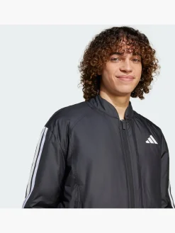Herren adidas Essentials 3-Streifen Insulated Bomberjacke