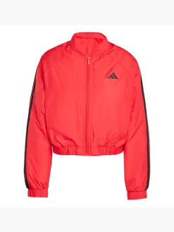 Damen adidas Essentials 3-Streifen Insulated Crop Bomberjacke