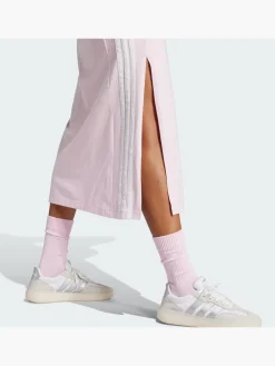 Damen adidas Essentials 3-Streifen Long Racerback Kleid