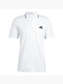 Herren adidas Essentials 3-Streifen Piqué Poloshirt
