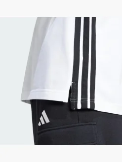 Herren adidas Essentials 3-Streifen Piqué Poloshirt
