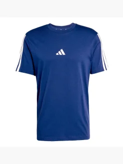 Herren adidas Essentials 3-Streifen Single Jersey T-Shirt