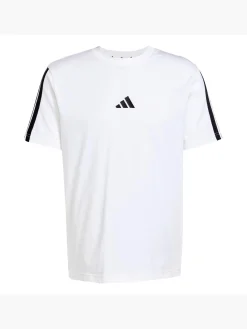 Herren adidas Essentials 3-Streifen Single Jersey T-Shirt