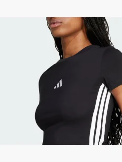 Damen adidas Essentials 3-Streifen Slim Baby T-Shirt