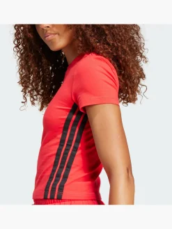 Damen adidas Essentials 3-Streifen Slim Baby T-Shirt