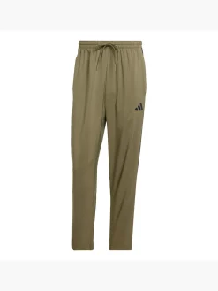 Herren adidas Essentials 3-Streifen Stanford Open Hem Hose