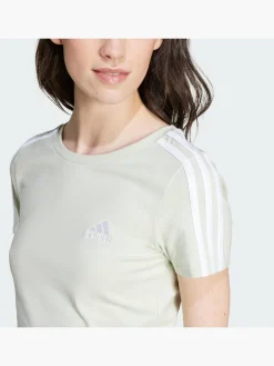 Damen adidas Essentials 3-Streifen T-Shirt