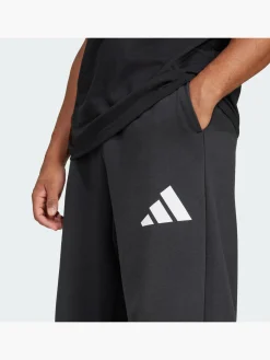 Herren adidas Essentials Wide Leg 3 Bar Logo Hose