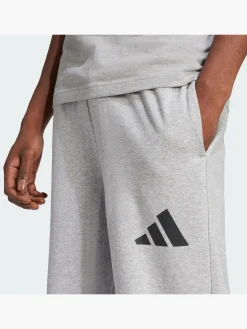 Herren adidas Essentials Wide Leg 3 Bar Logo Hose
