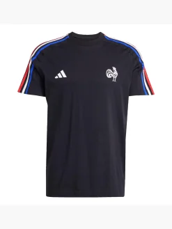 Herren adidas Frankreich Essentials 3-Streifen T-Shirt