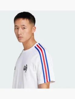 Herren adidas Frankreich Essentials 3-Streifen T-Shirt