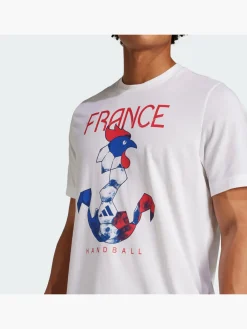 Herren adidas Frankreich Handball Climacool Graphic T-Shirt