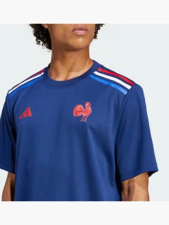 Herren adidas Frankreich Rugby Supporter Heimshirt