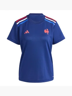 Damen adidas Frankreich Rugby Supporter Heimshirt