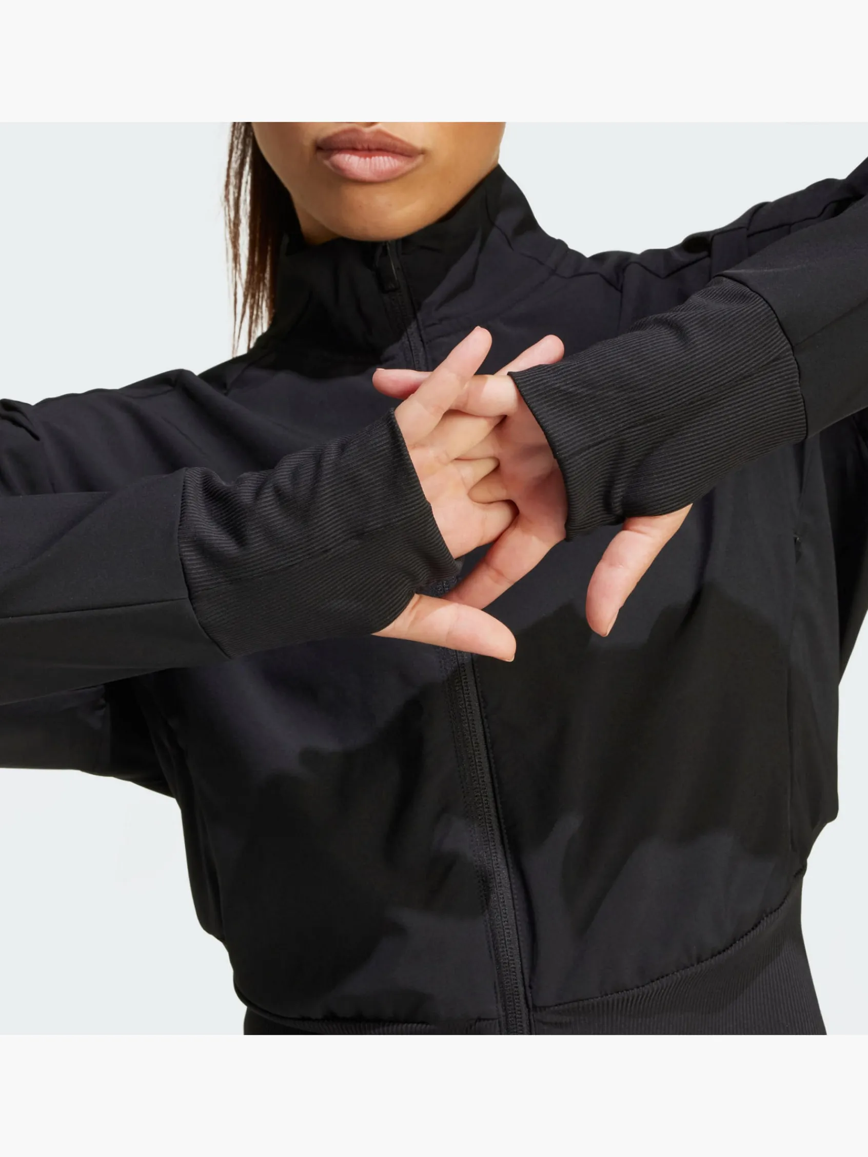 Damen adidas Full-Zip Trainingsjacke