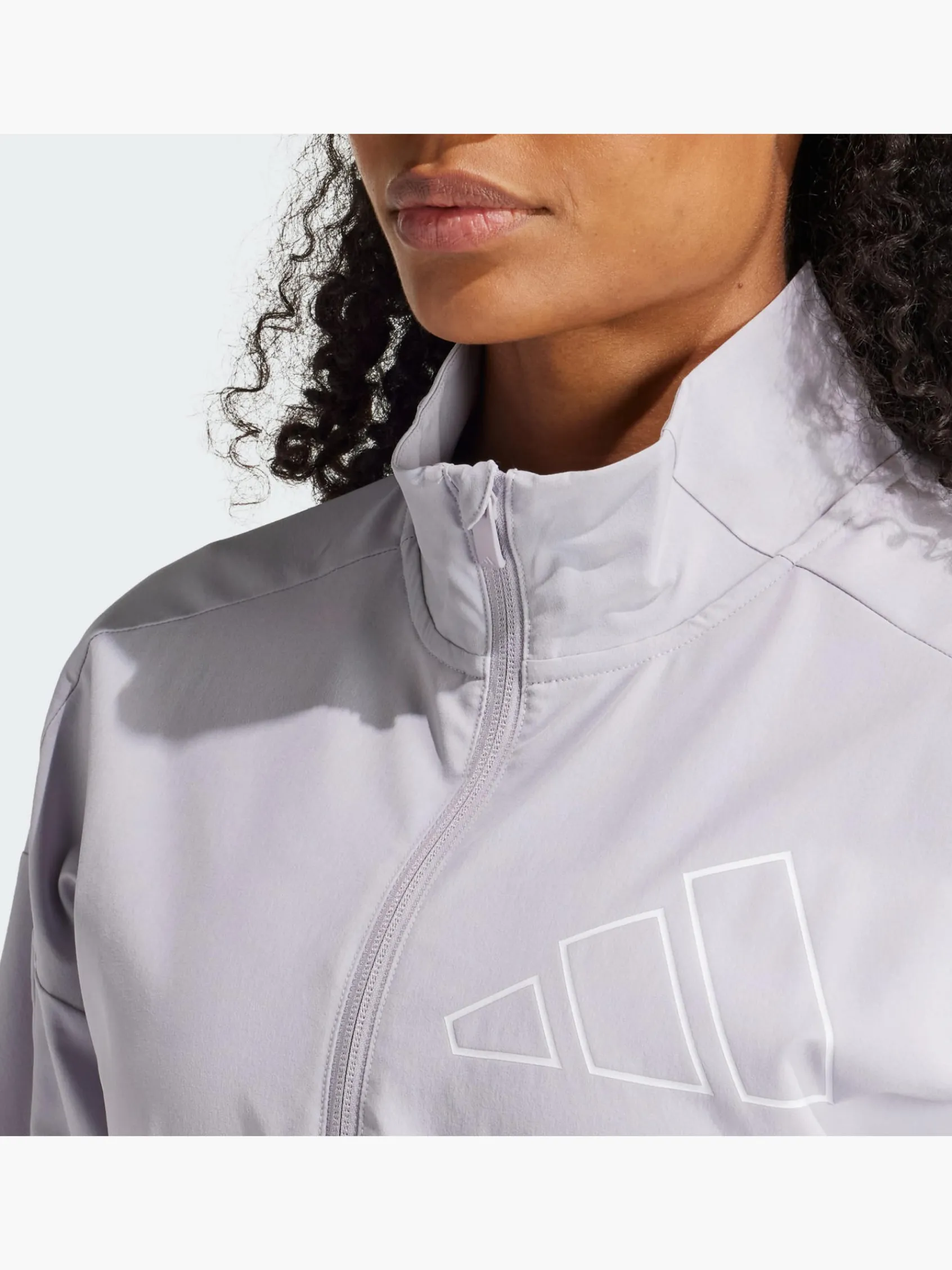 Damen adidas Full-Zip Trainingsjacke