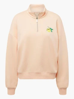 Damen FILA Half-Zip Sweatshirt