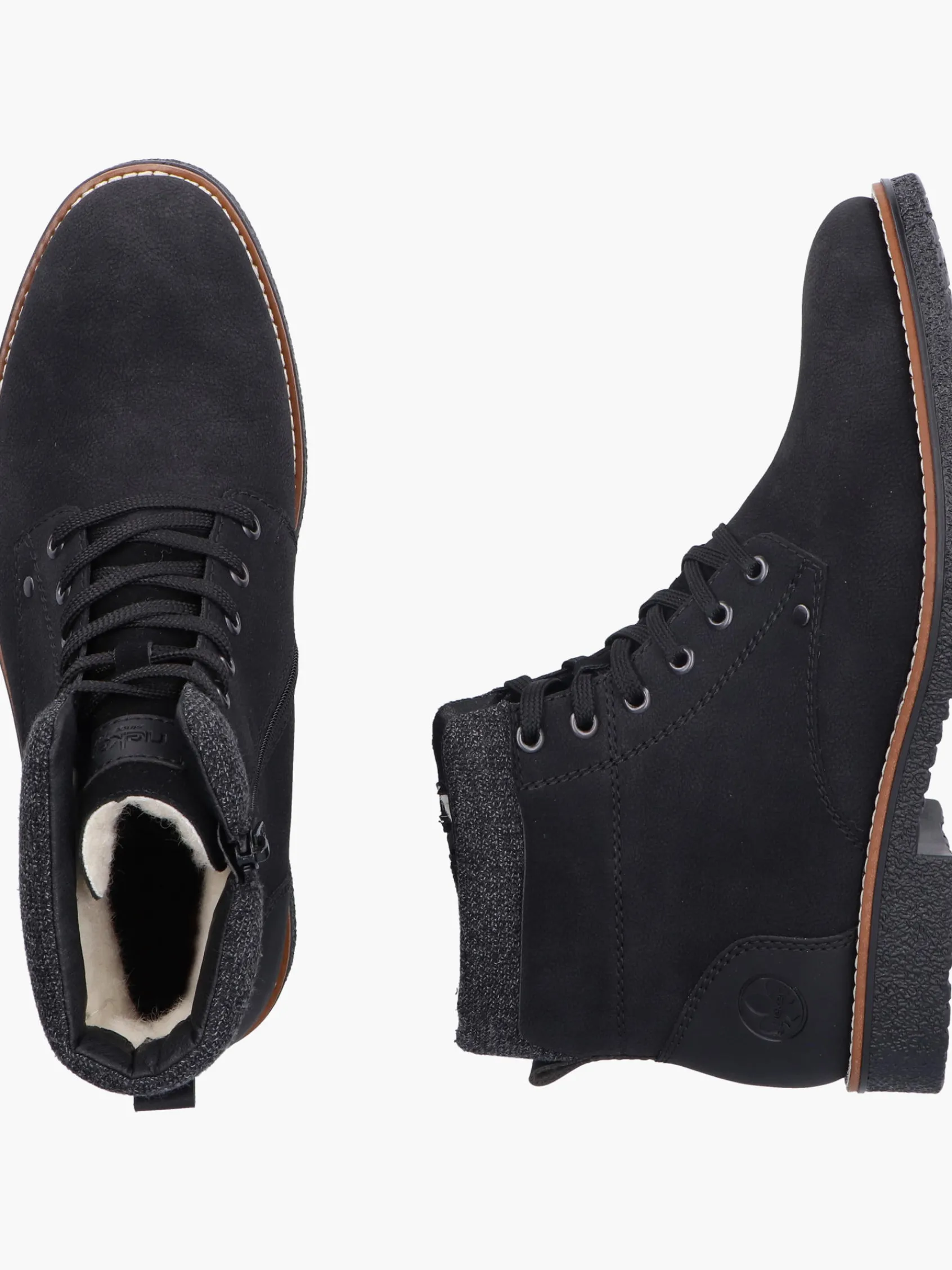 Herren Rieker Herren Schnürstiefel