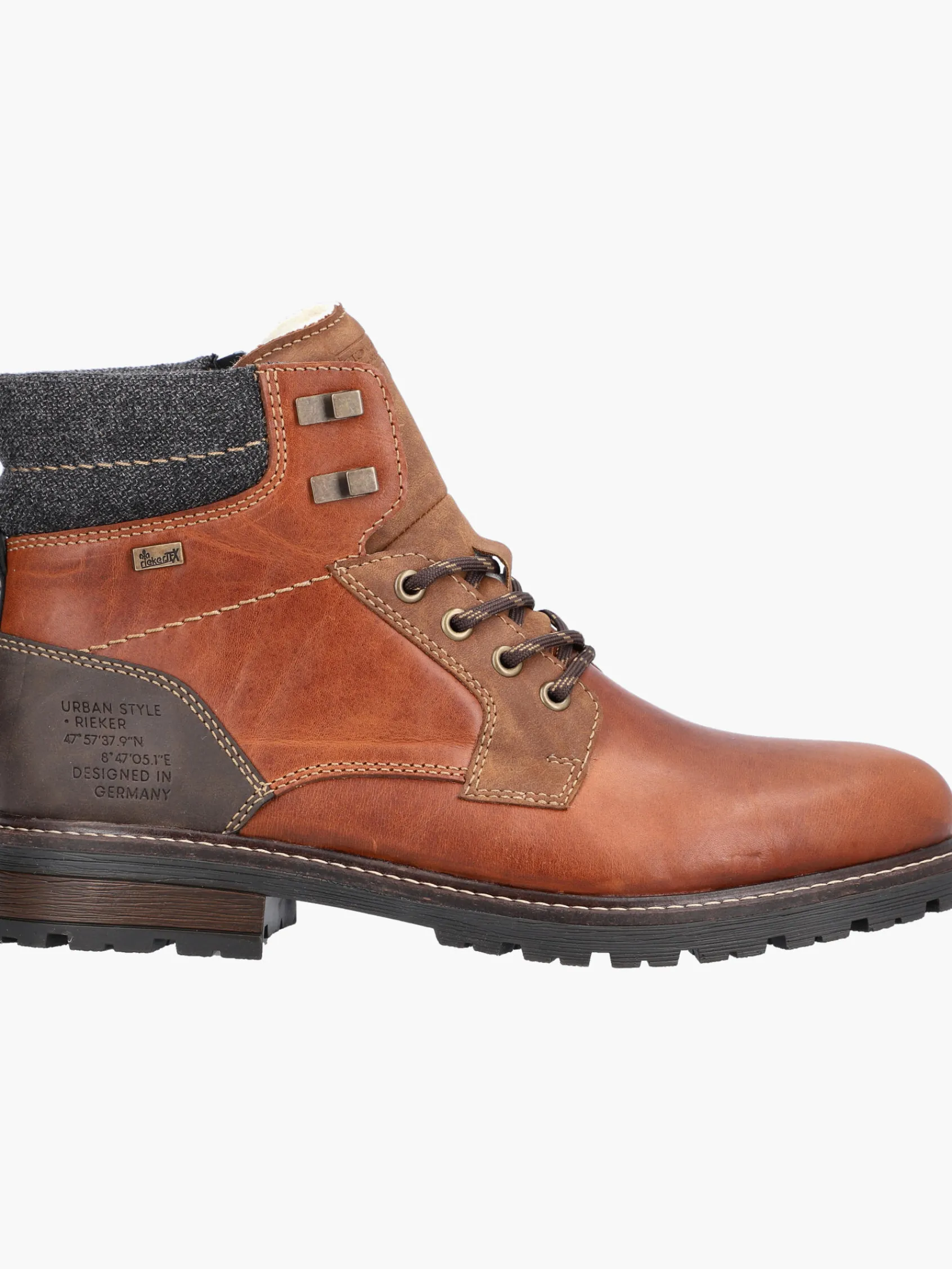 Herren Rieker Herren Schnürstiefel