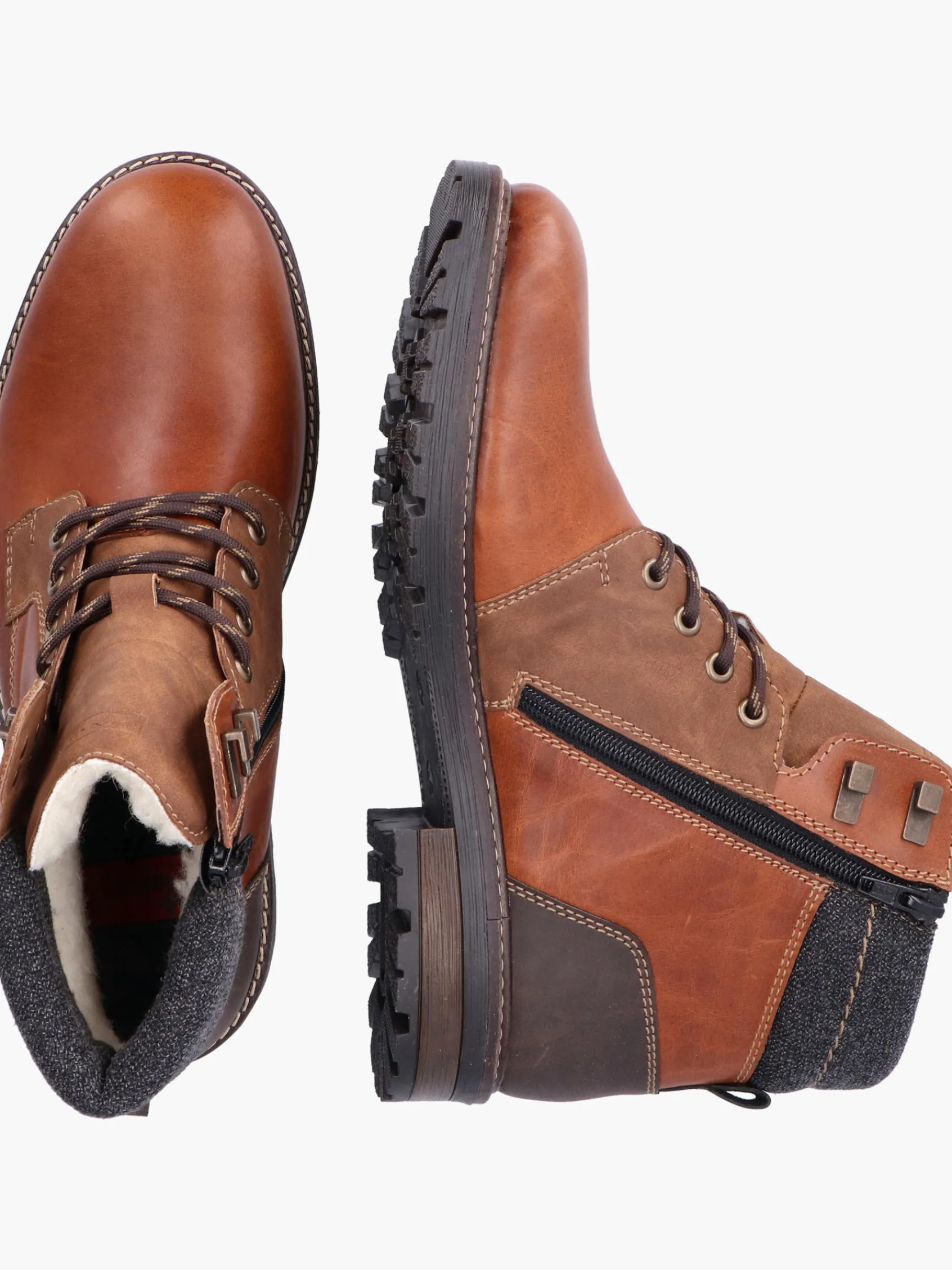 Herren Rieker Herren Schnürstiefel