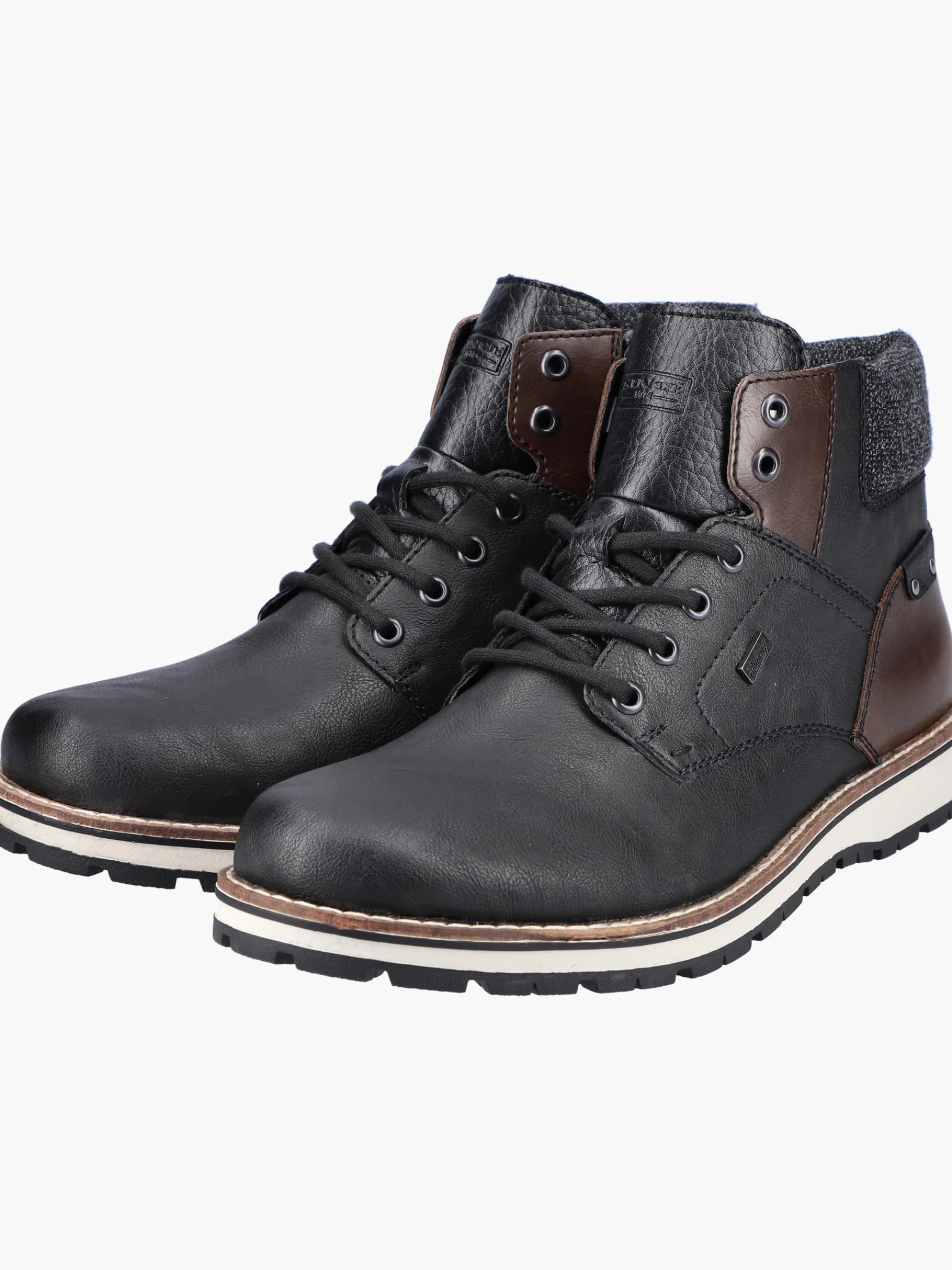 Herren Rieker Herren Schnürstiefel