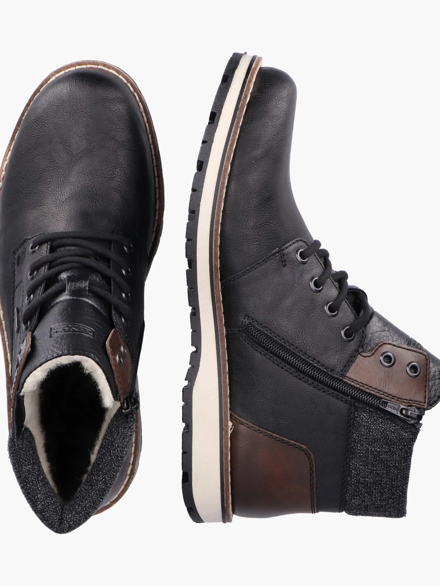 Herren Rieker Herren Schnürstiefel
