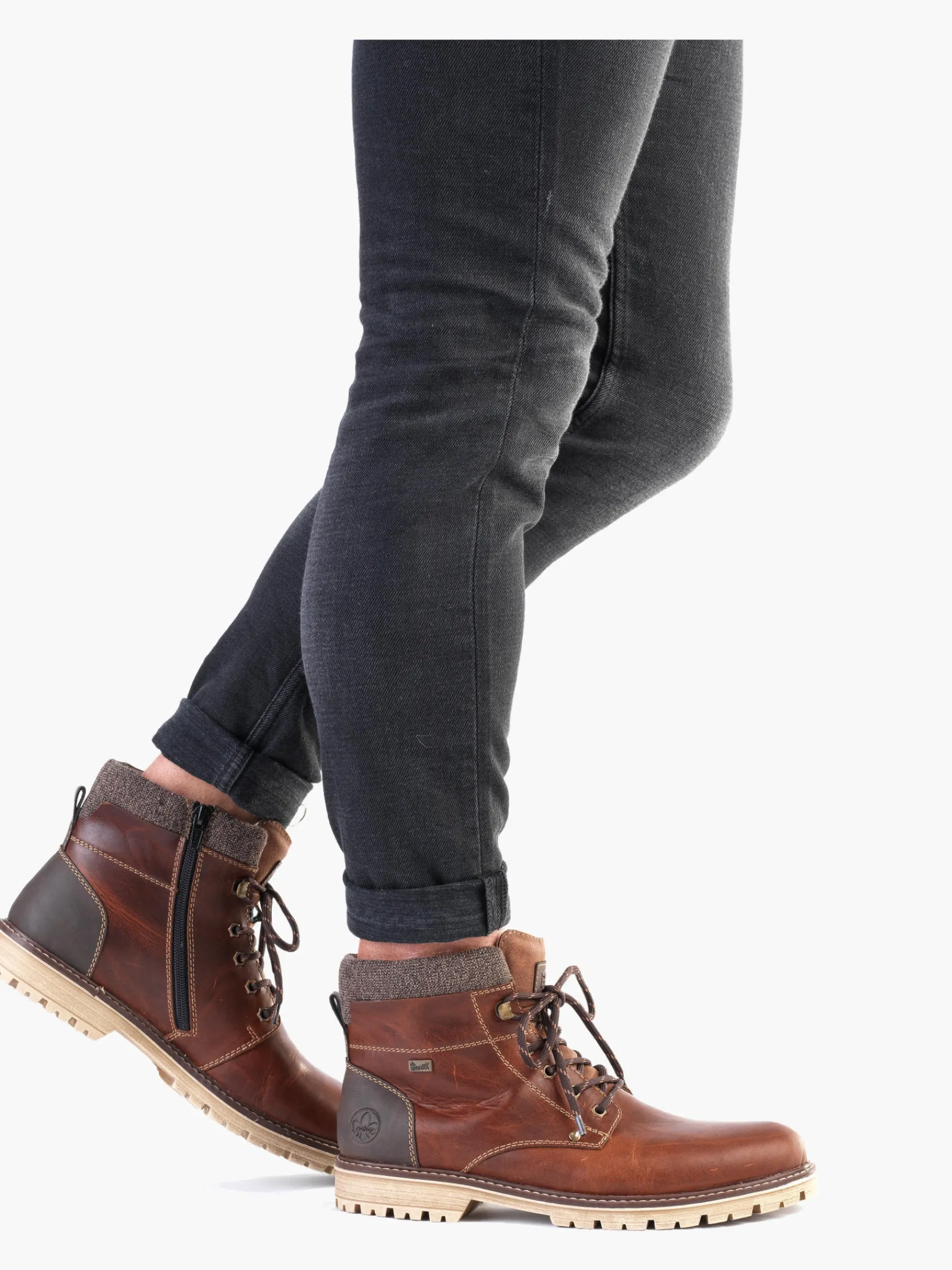 Herren Rieker Herren Schnürstiefel