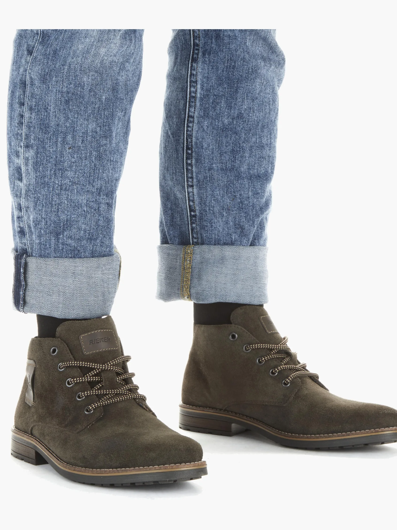 Herren Rieker Herren Schnürstiefel