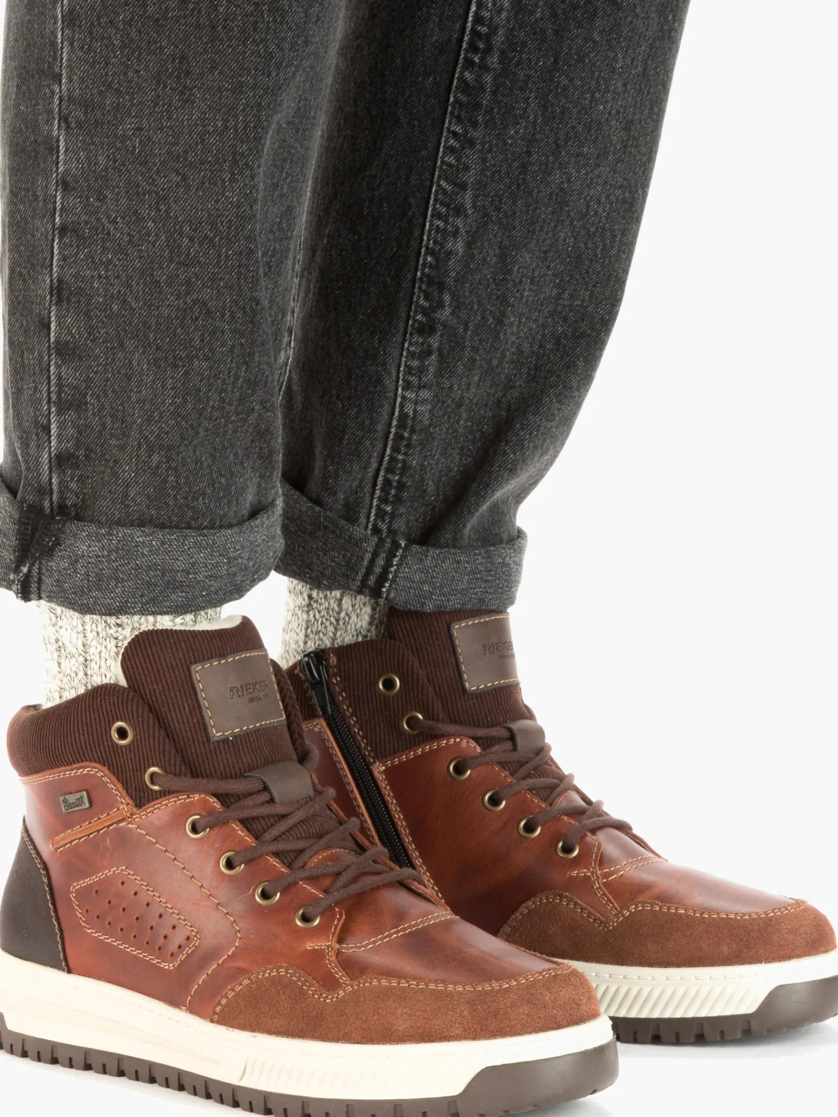 Herren Rieker Herren Schnürstiefel