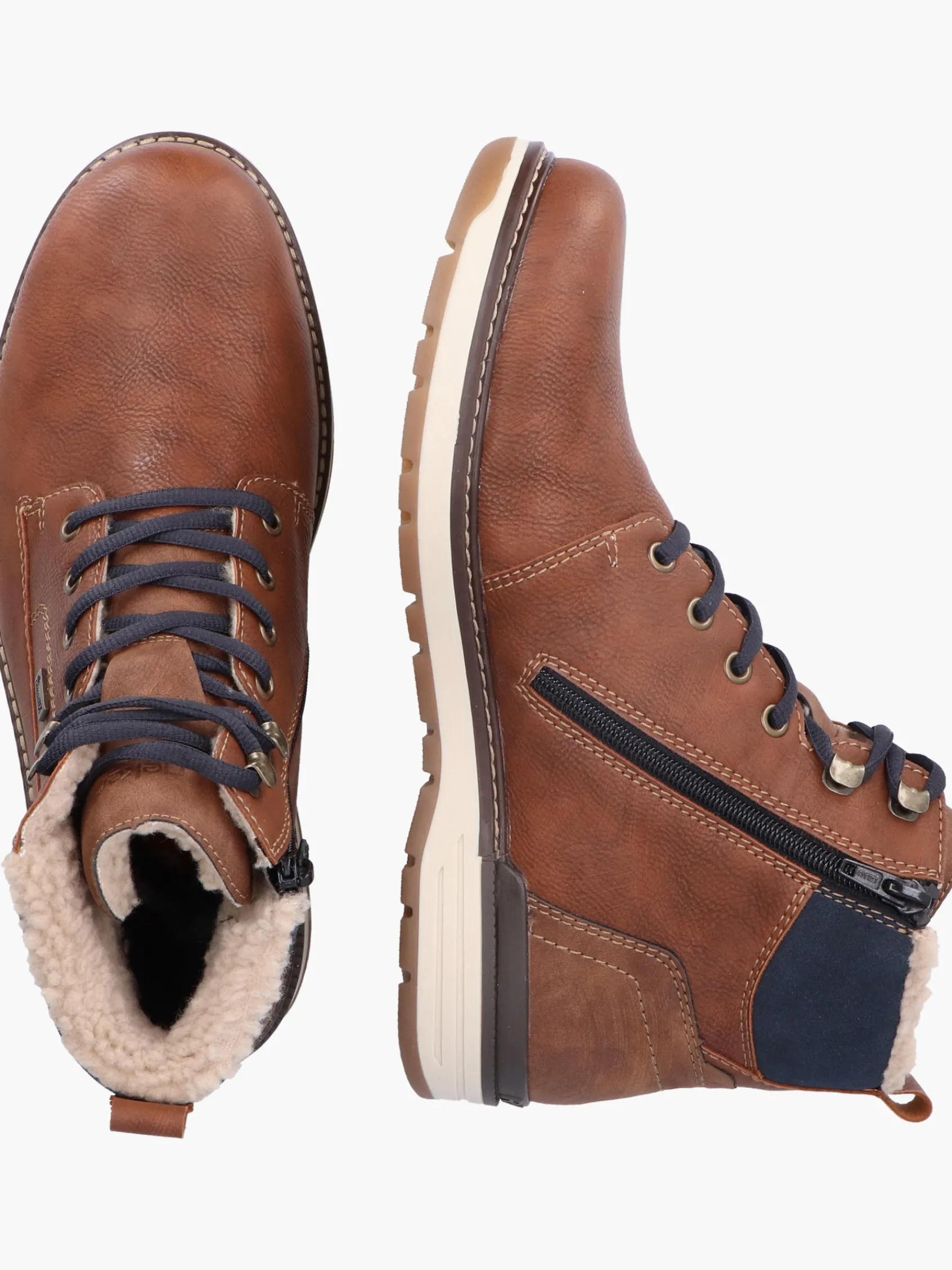 Herren Rieker Herren Schnürstiefel