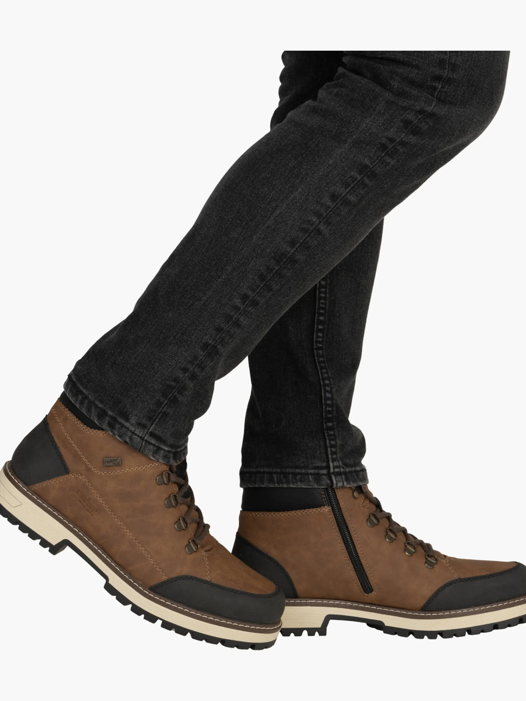 Herren Rieker Herren Schnürstiefel