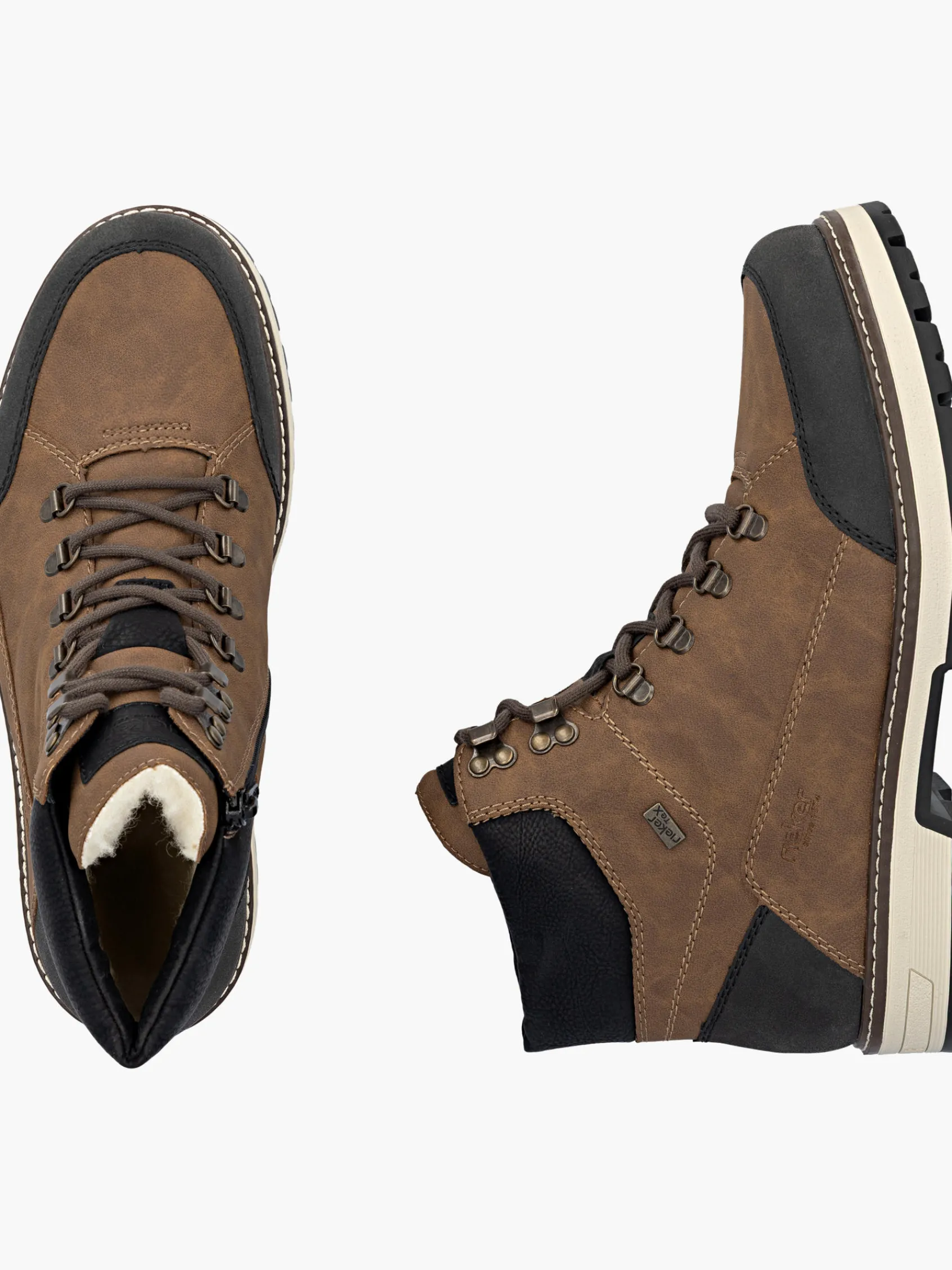 Herren Rieker Herren Schnürstiefel