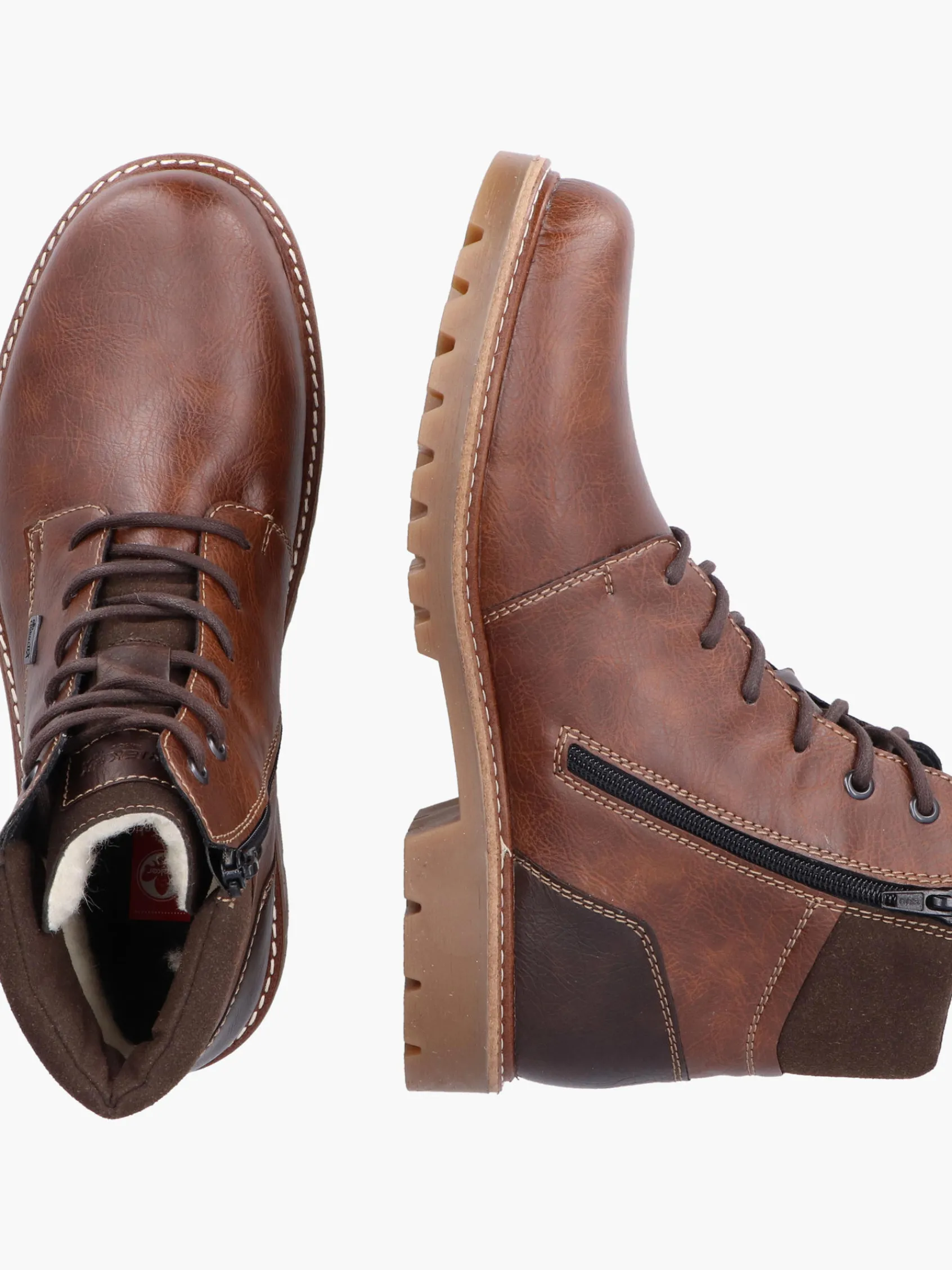 Herren Rieker Herren Schnürstiefel