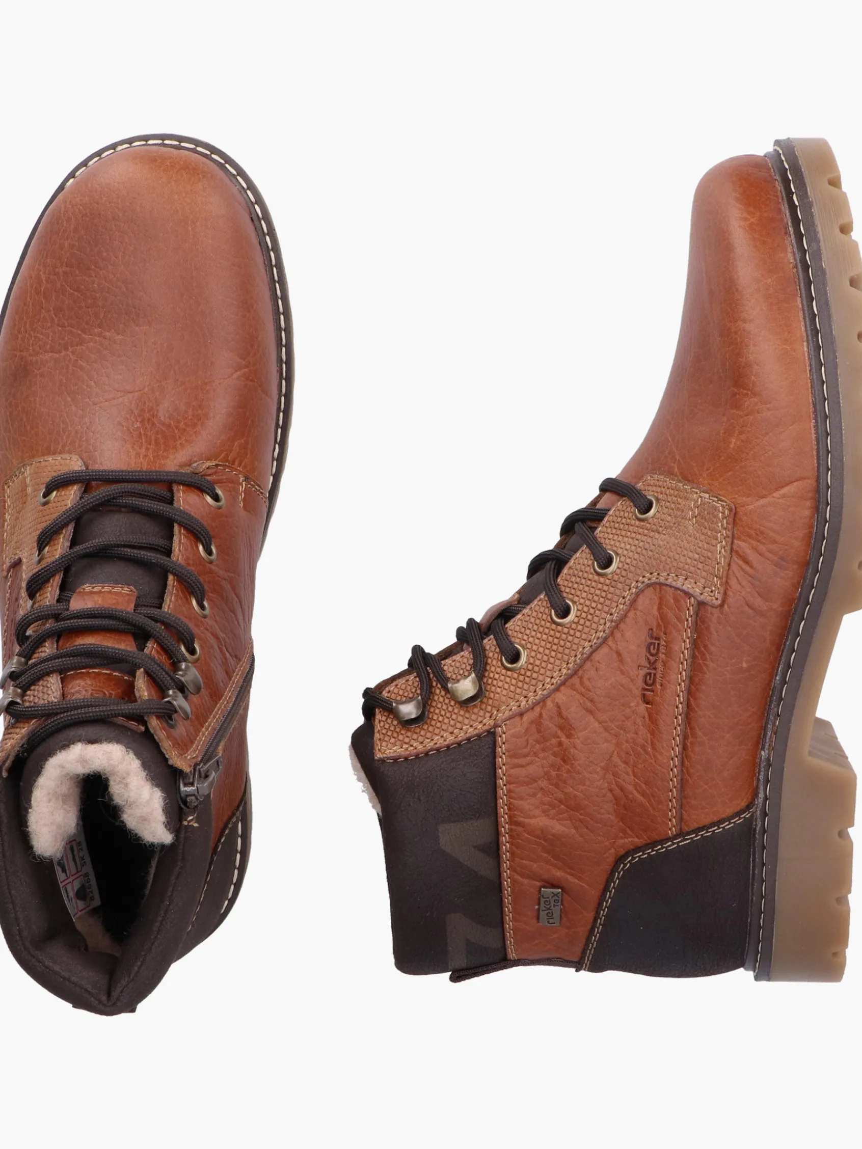 Herren Rieker Herren Schnürstiefel