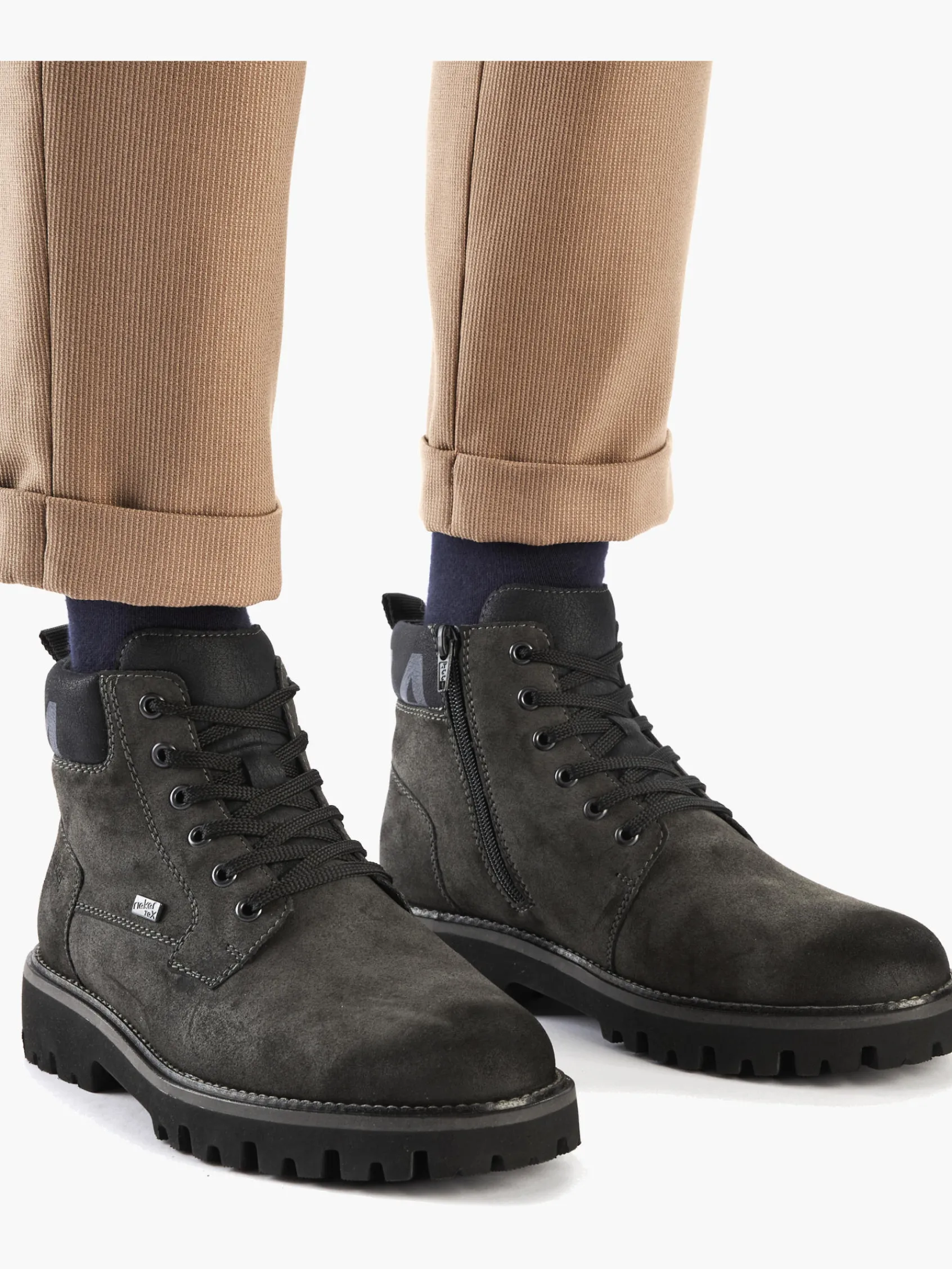Herren Rieker Herren Schnürstiefel