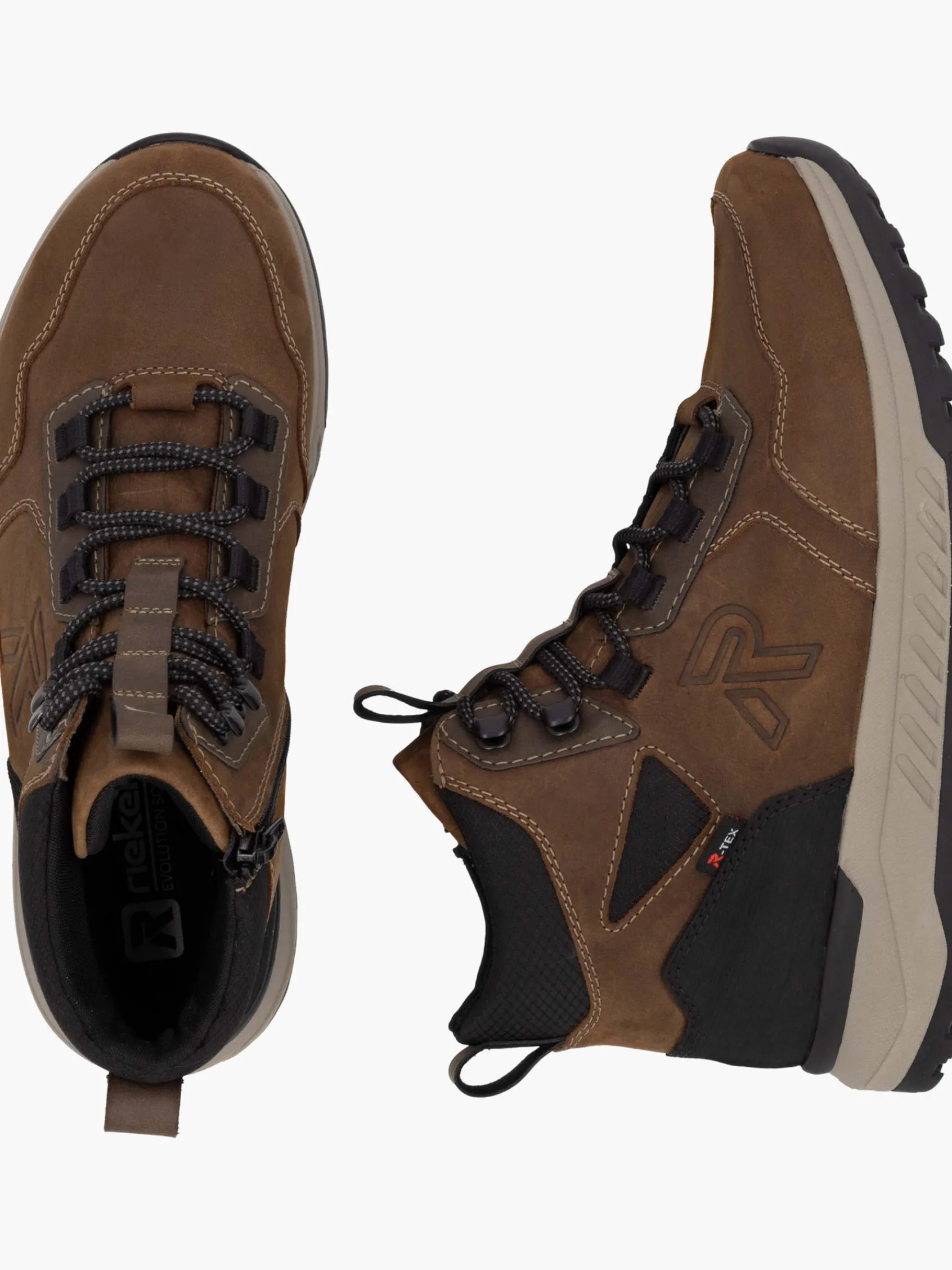Herren Rieker Herren Schnürstiefel