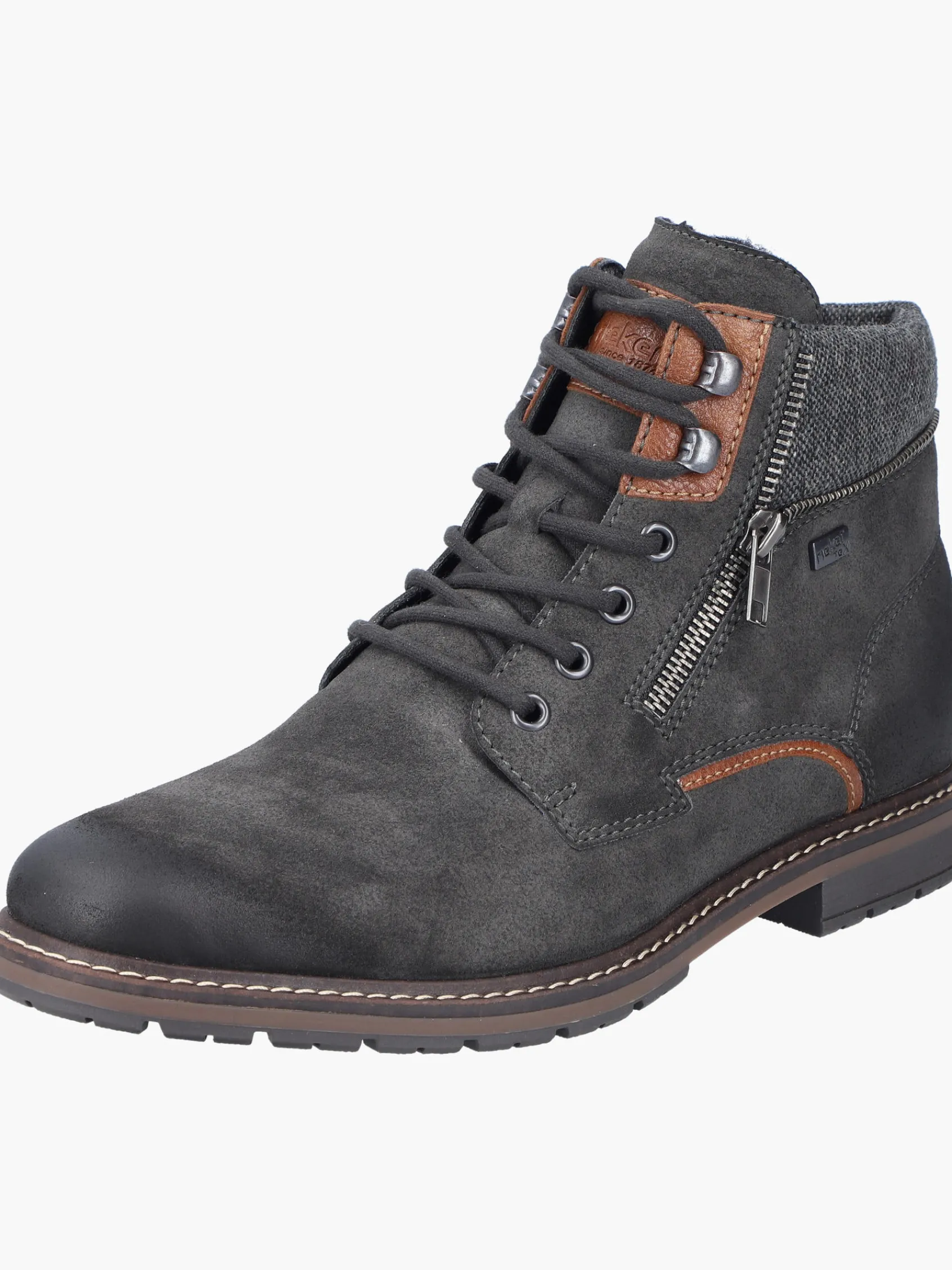Herren Rieker Herren Schnürstiefel